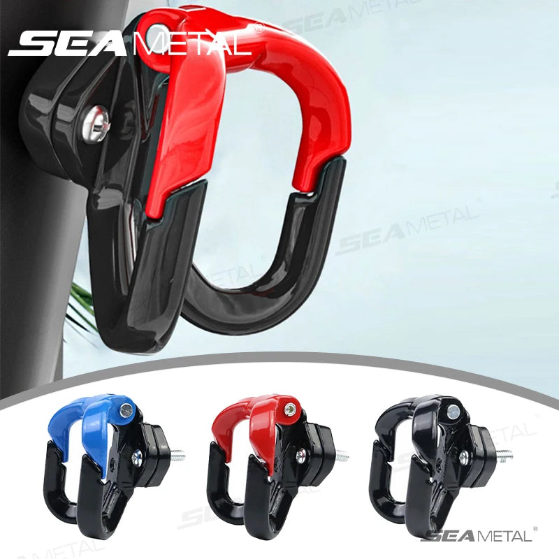 Dual Hook Motorcycle Helmet Hanger
