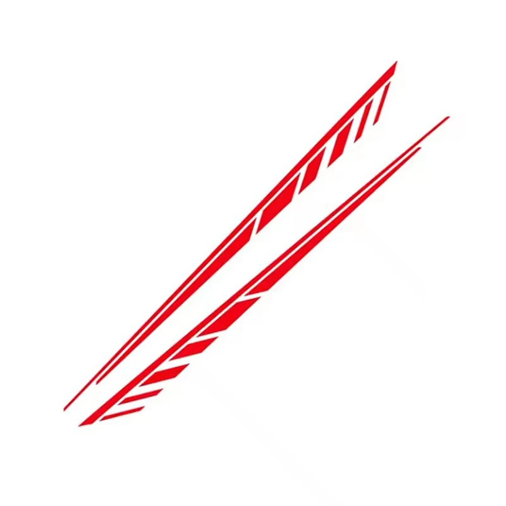Universal Motorcycle Front Fender Reflective Vinyl Decals