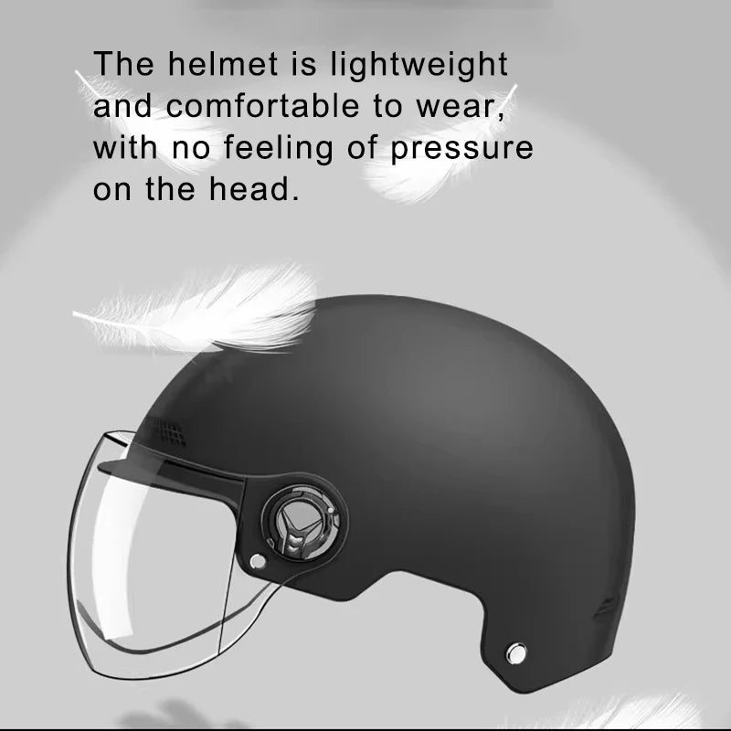 Classic Retro Motorcycle Helmet