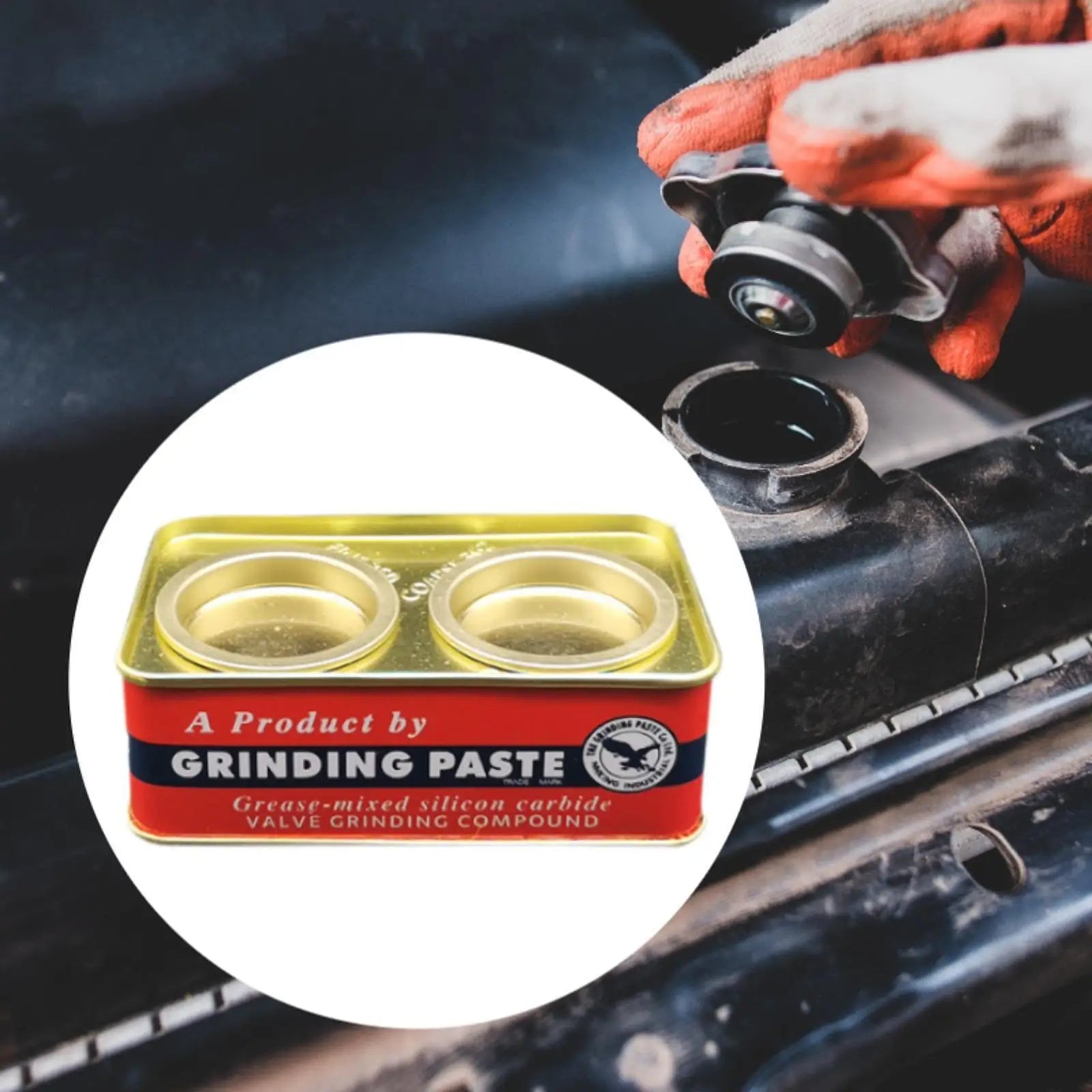 Versatile Motorcycle & Car Grinding Paste for Blemish Removal