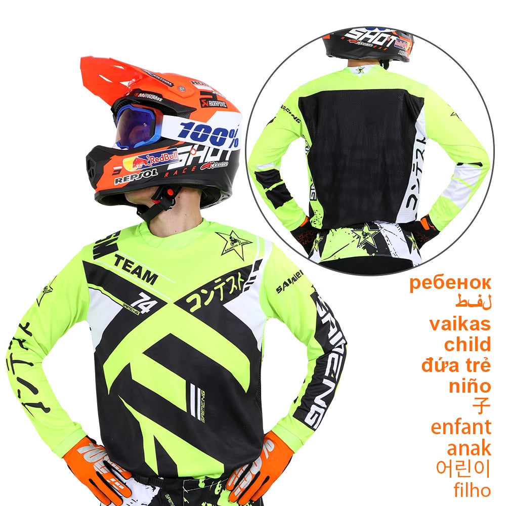 Youth Motocross Racing Jersey