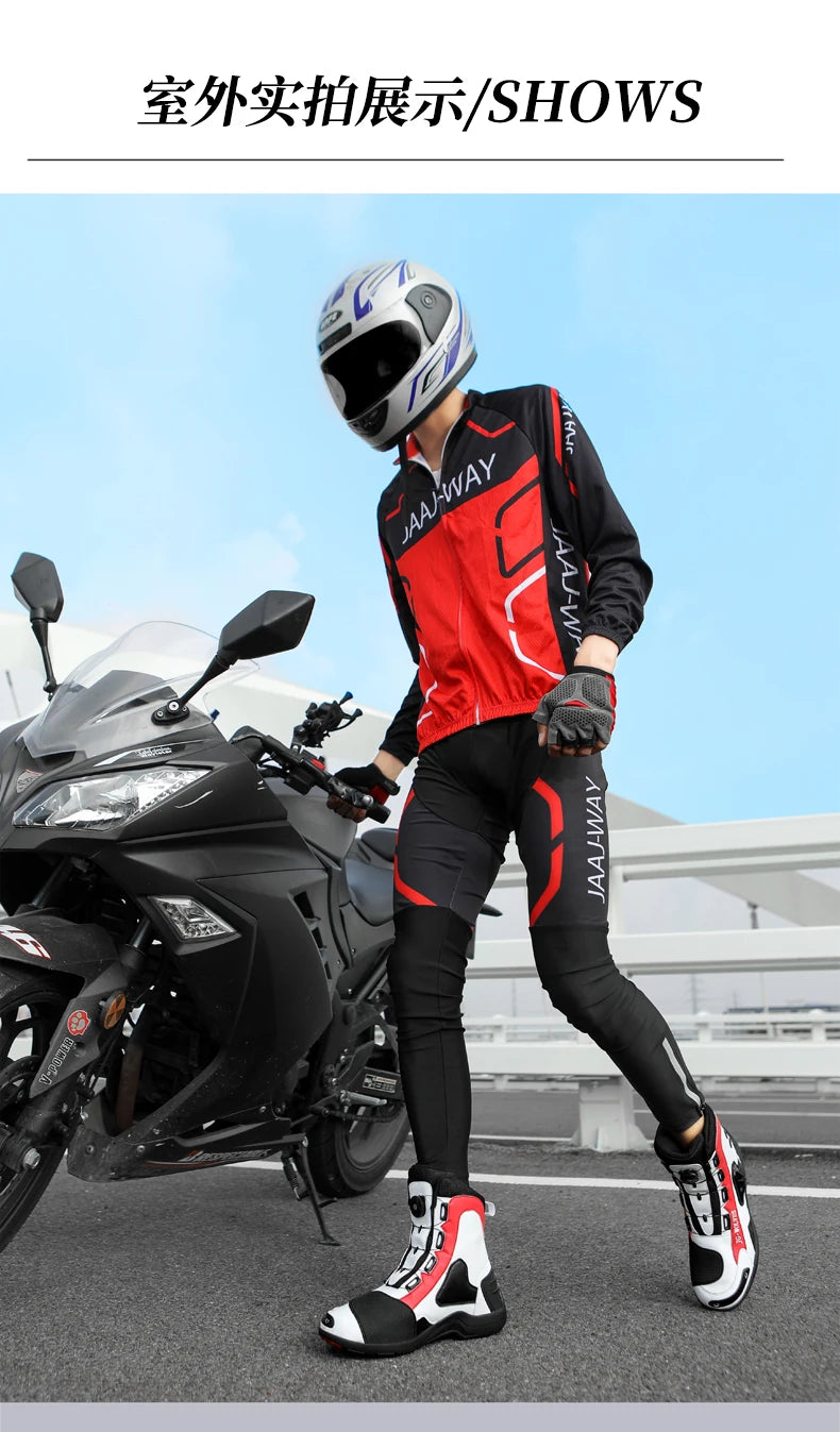 High-Top Motorbike Boots