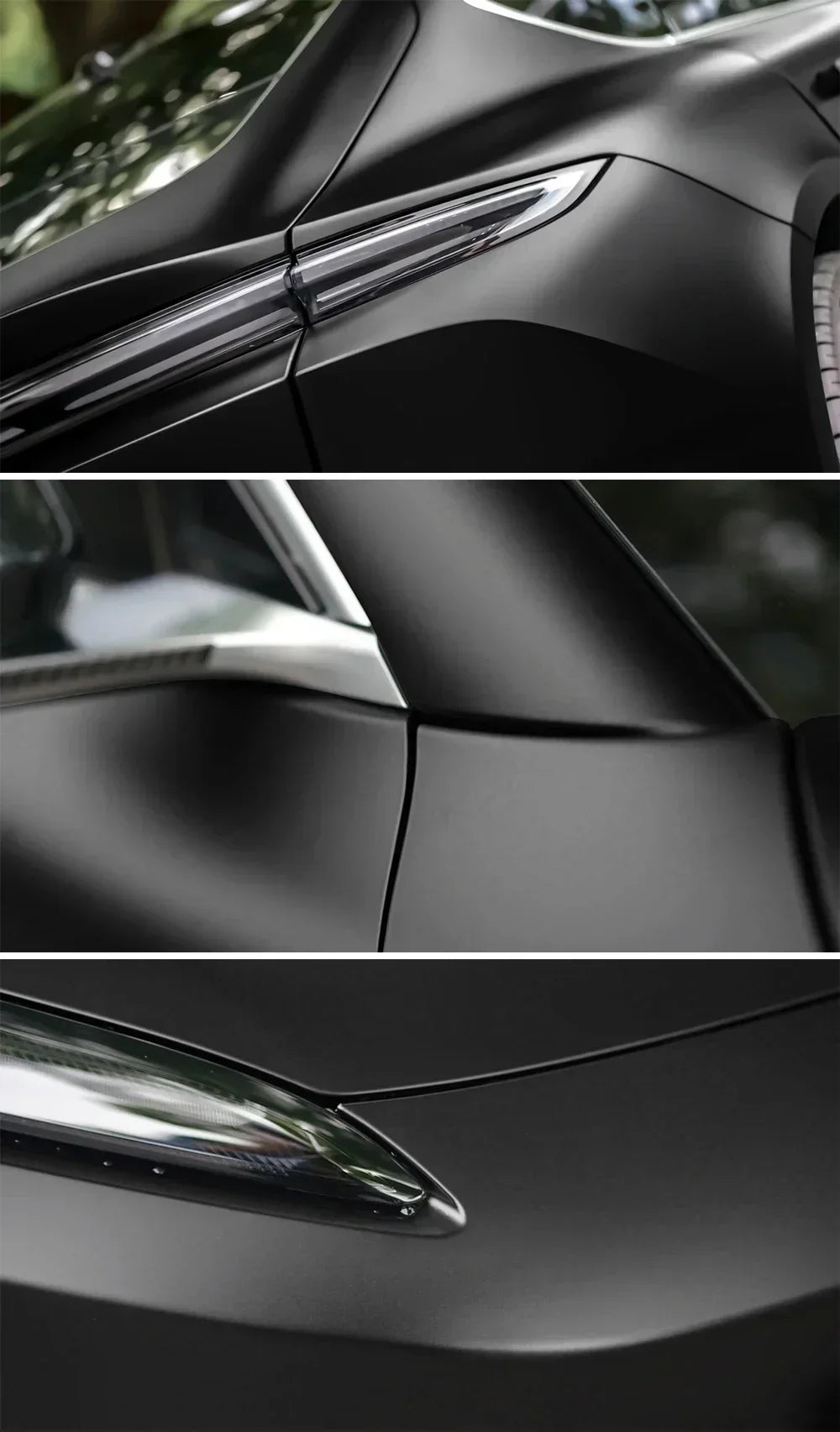 Carbon Fiber Vinyl Wrap Films - Glossy Matte Finish