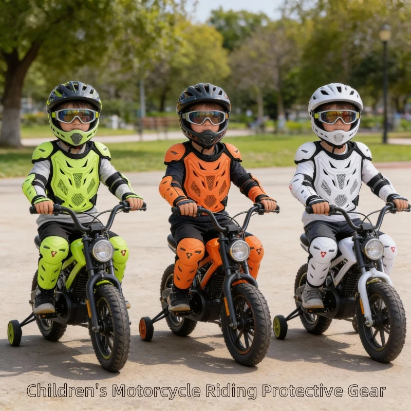 Kids' Motorcycle Protective Gear Set