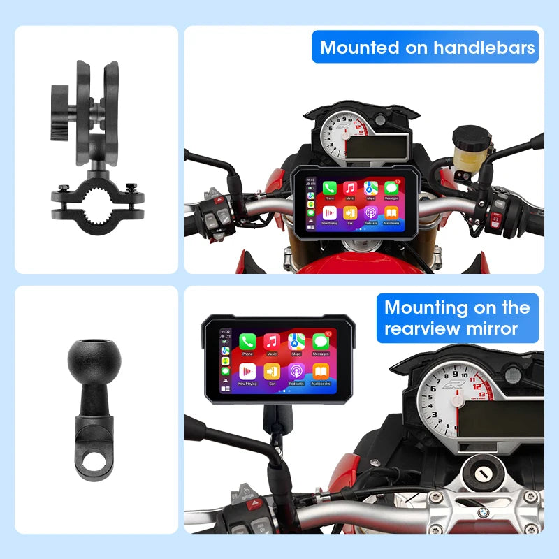 Waterproof motorcycle dashboard display motorcycle display screen