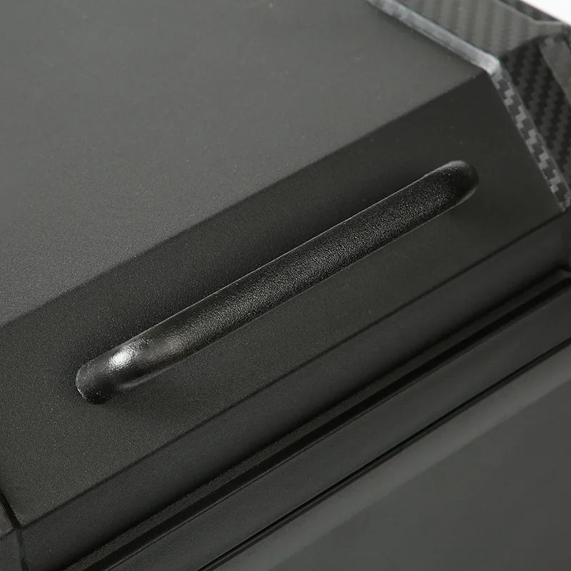 Black 45L Motorcycle Top Case Tail Box