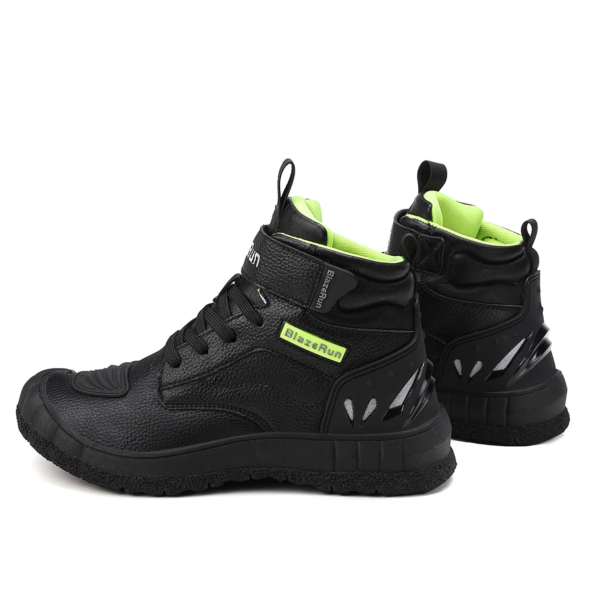Stylish Leather Motorcycle Boots for Men