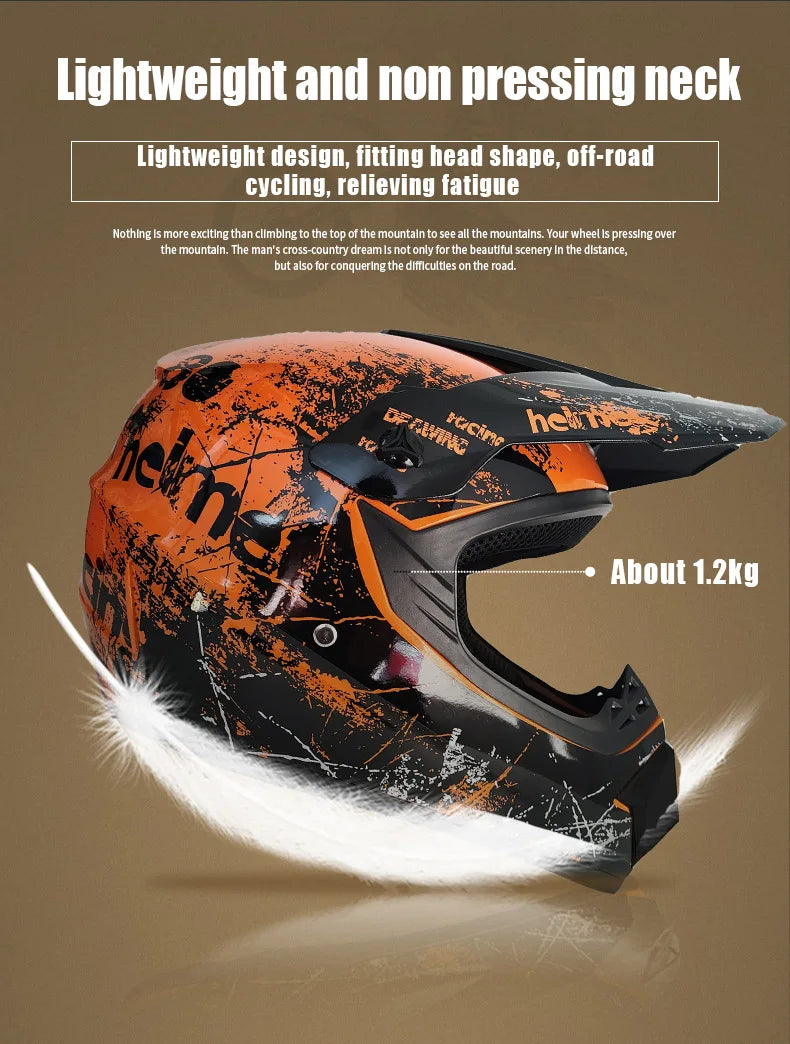 Kids Motocross Off-Road Motorcycle Helmet