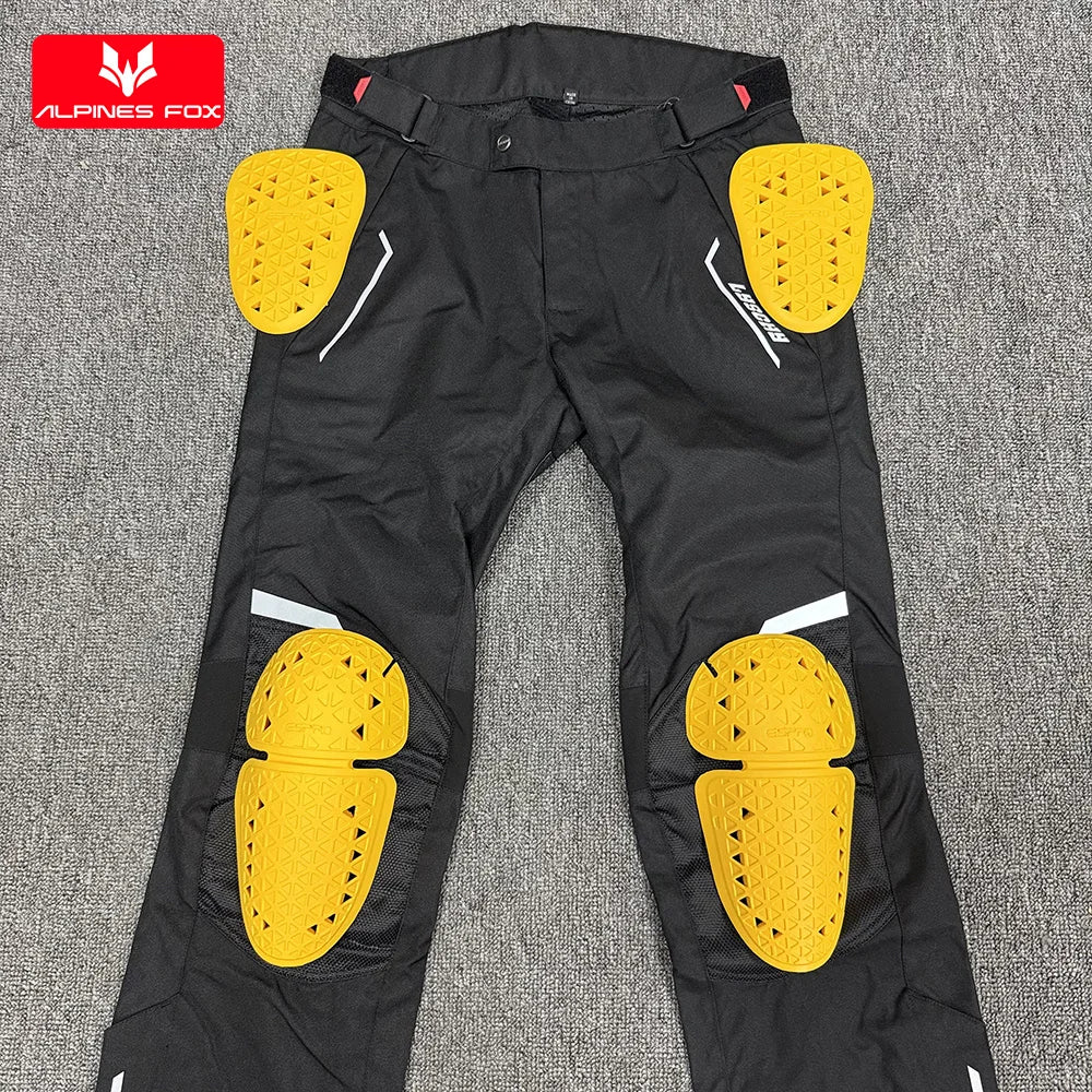 CE Level 2 Certified Motorcycle Jeans with Knee Pads and Hip Protectors