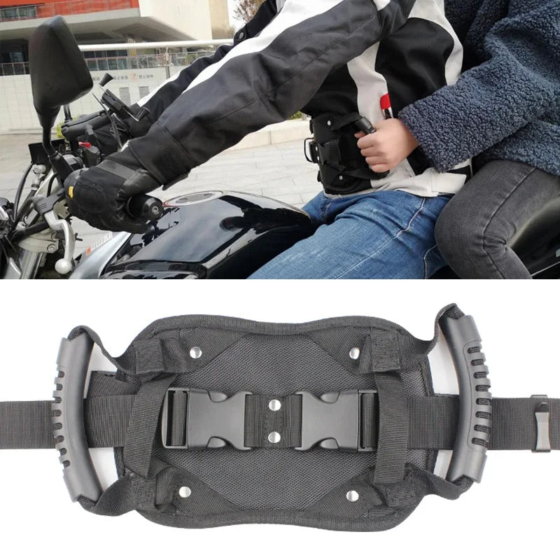 Motorcycle Passenger Safety Belt Handle