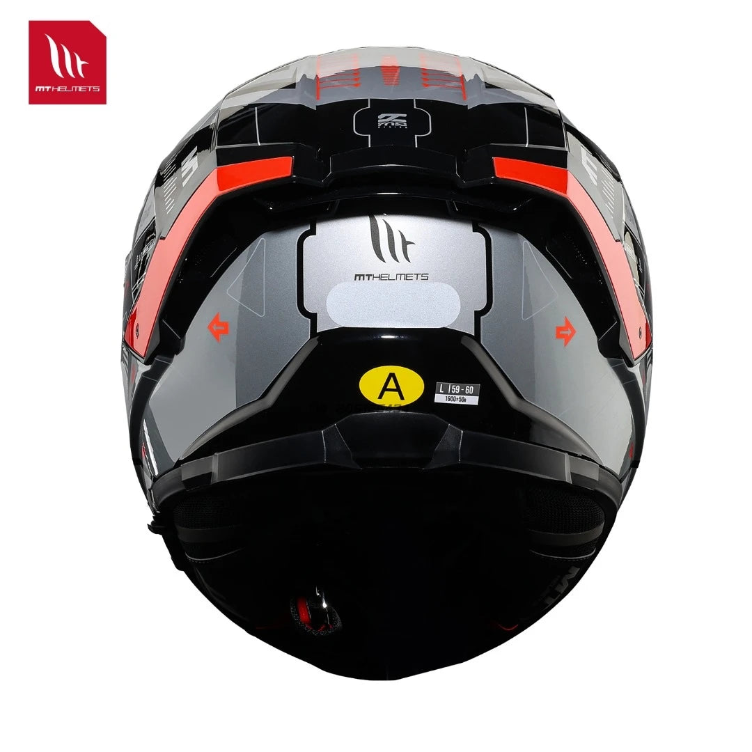 Full Face Motorcycle Helmet with Clear Visor