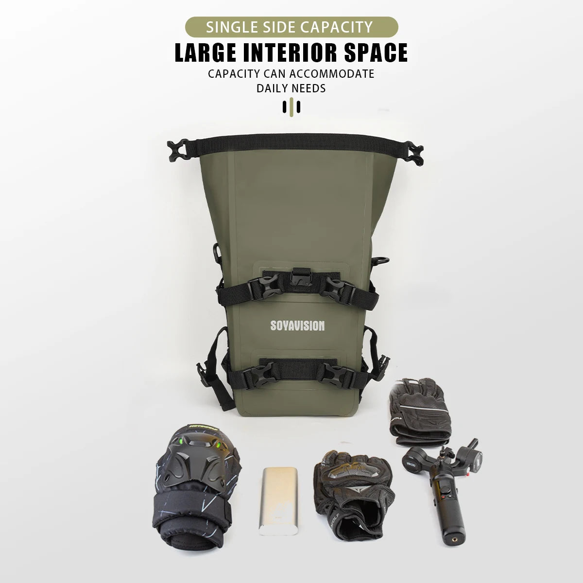 Durable Side Bags for Crash Bars