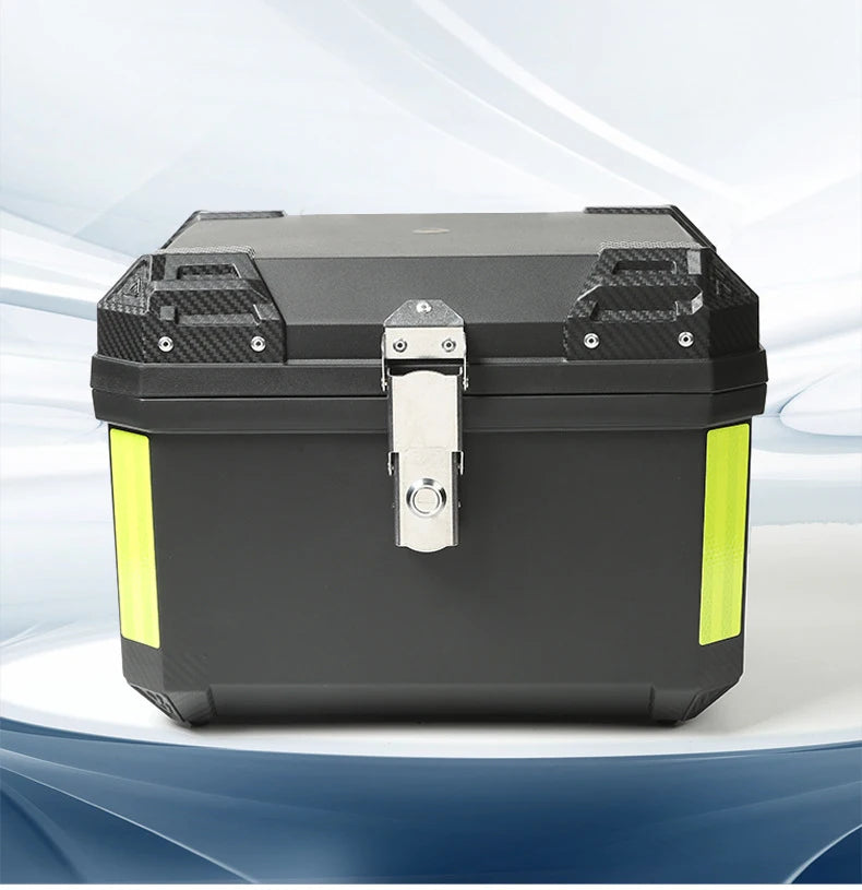 Black 45L Motorcycle Top Case Tail Box