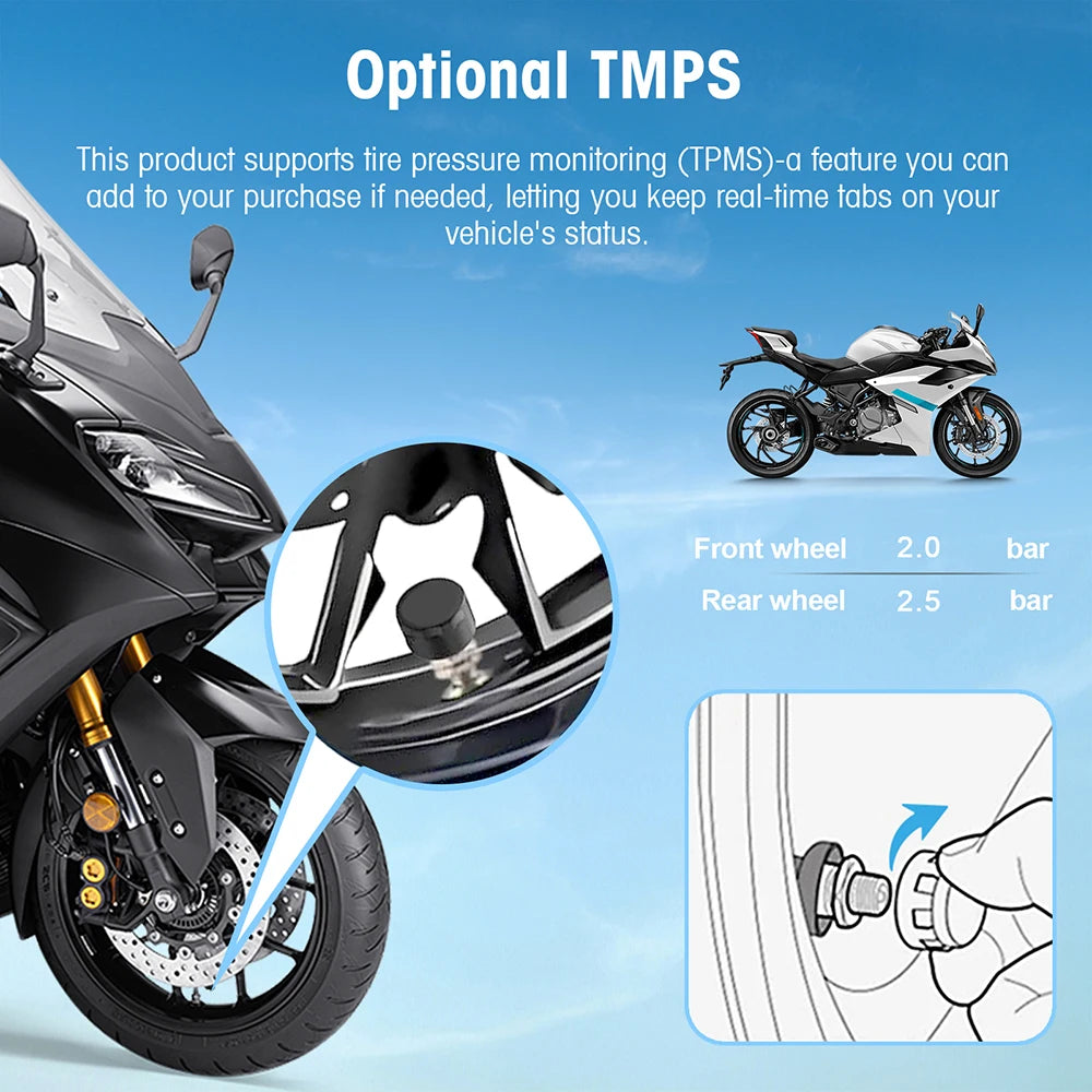 Wireless Motorcycle GPS Navigation