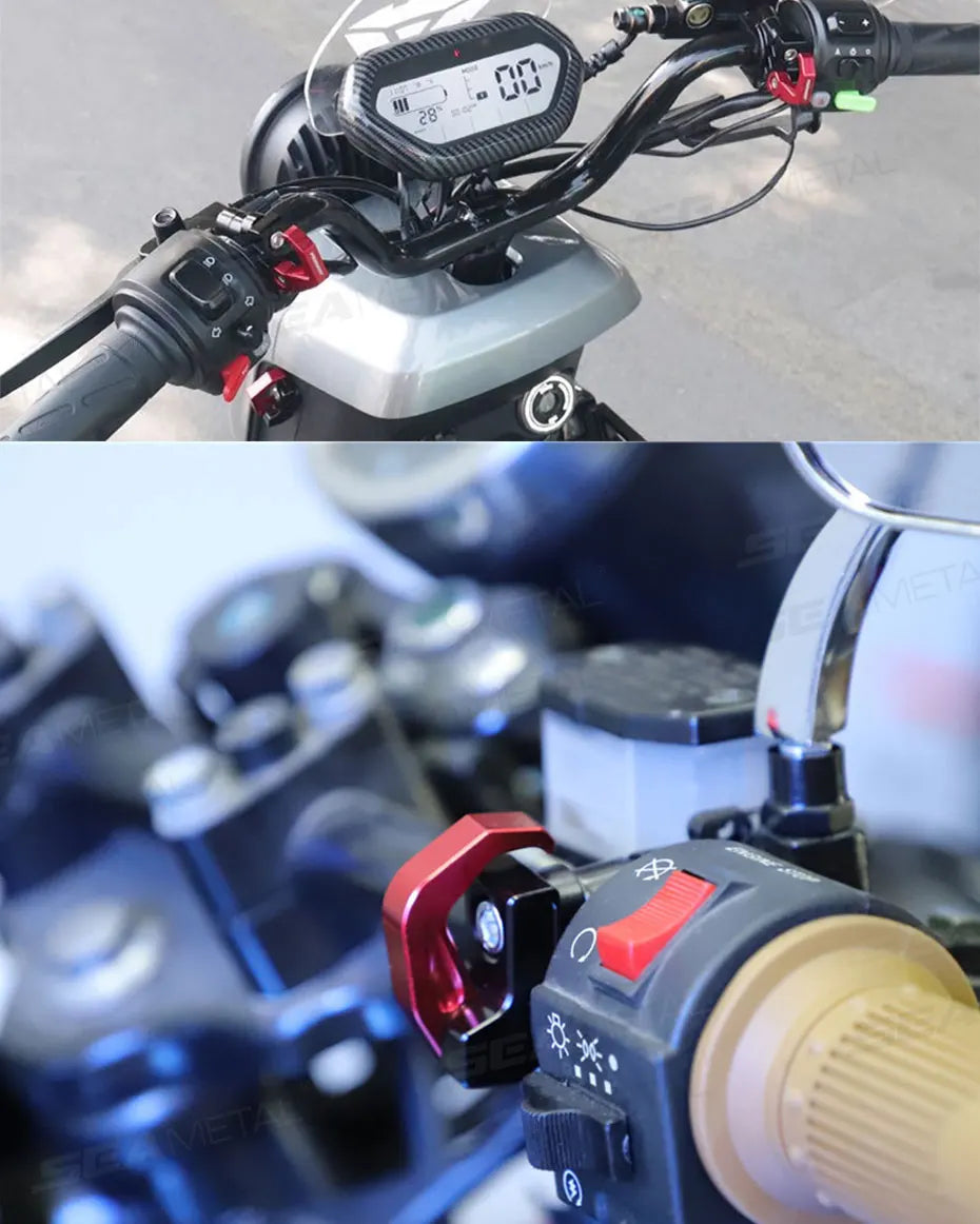CNC Aluminium Motorcycle Helmet Hook