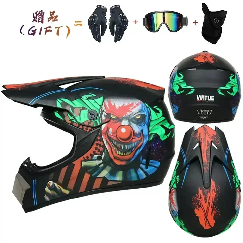 Off-Road Motorcycle Helmet - DOT Certified
