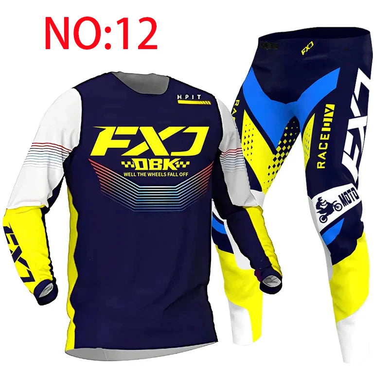 Kids Motocross Jersey and Pants Set