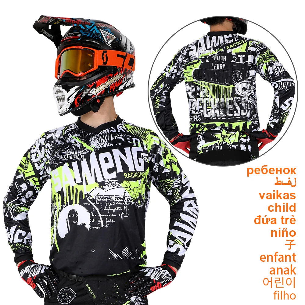 Youth Motocross Racing Jersey