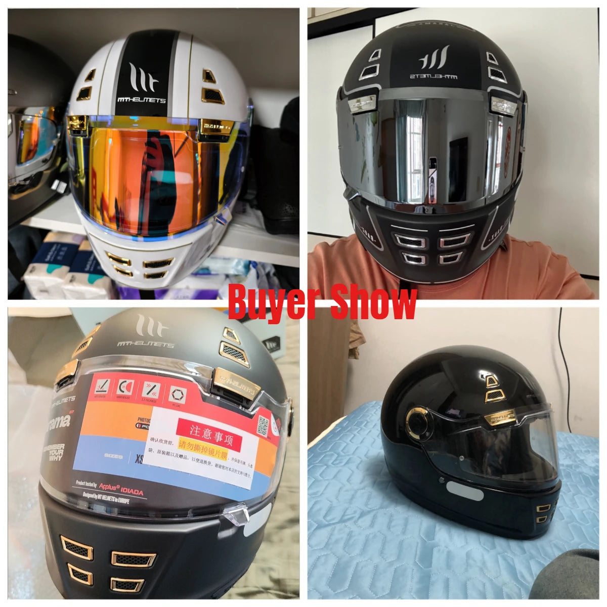 MT Jarama Motorcycle Helmet