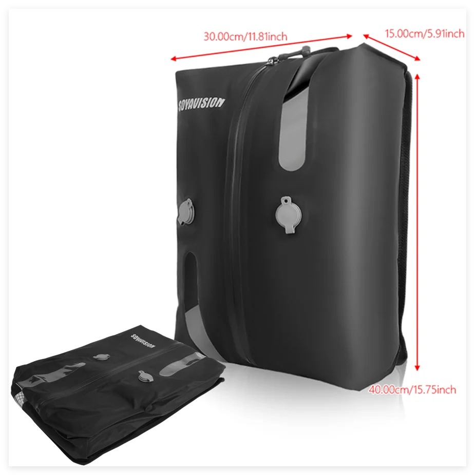 Waterproof Motorcycle Tail Bag 66L