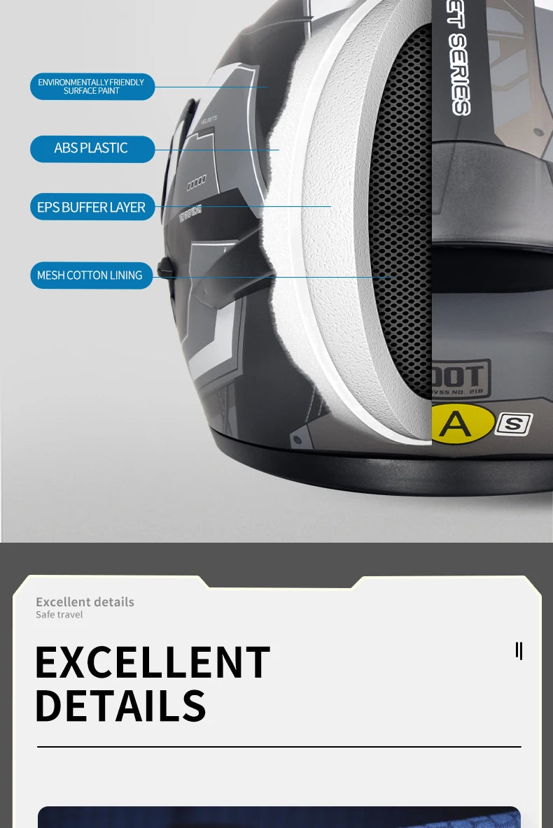 Dual Visor Open Face Motorcycle Helmet - DOT Certified