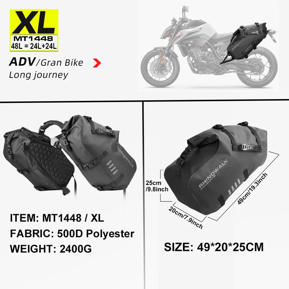 Waterproof Pannier Side Bags
