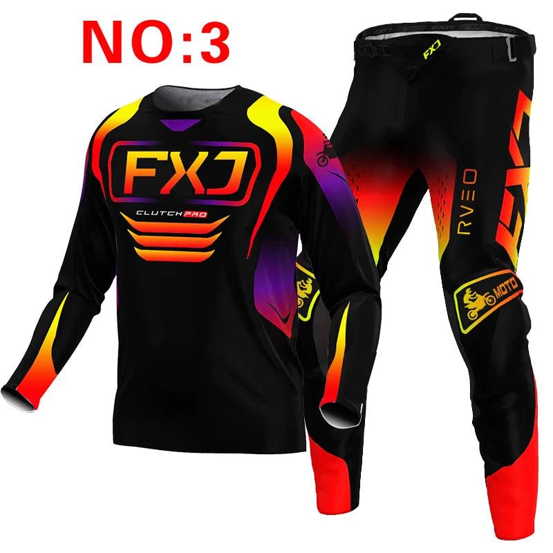 Kids Motocross Jersey and Pants Set