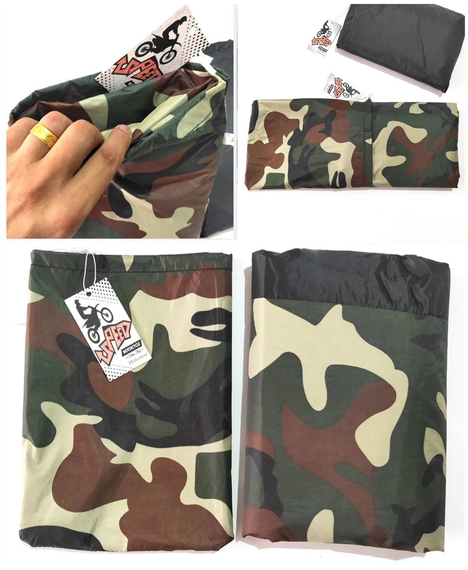 Motorcycle Waterproof UV Protector Cover - 15 Color Options