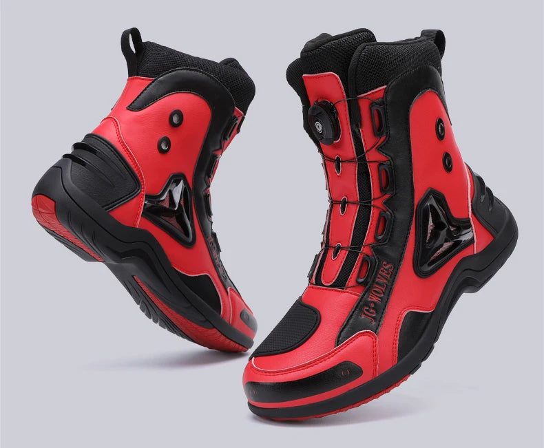 High-Top Off-Road Motorcycle Boots
