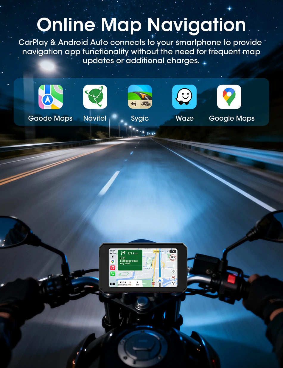 Motorcycle GPS Navigation System