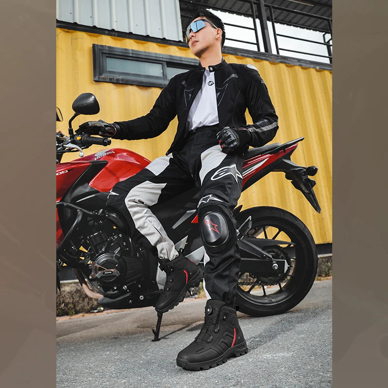 Waterproof Motorcycle Riding Boots for Men