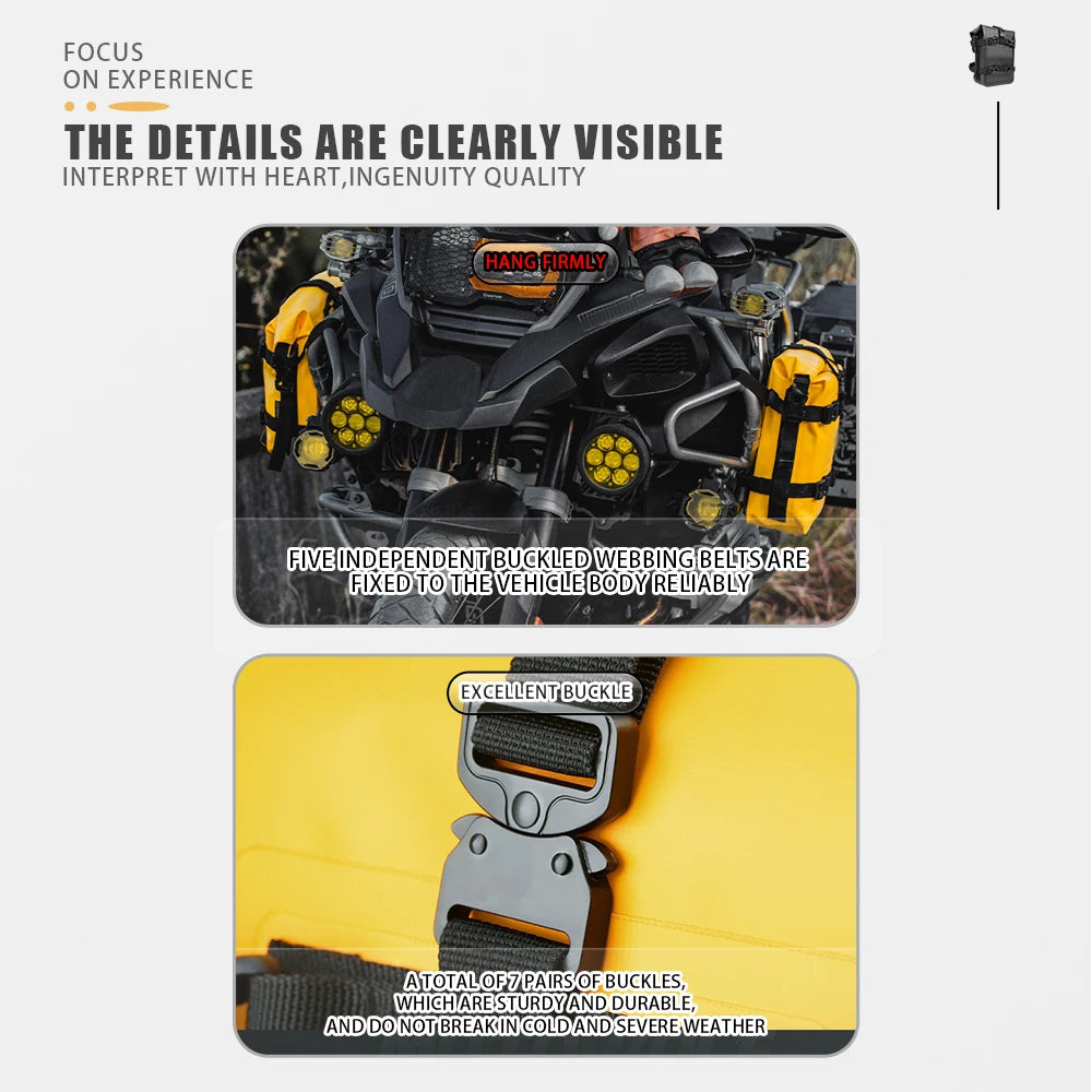 Durable Side Bags for Crash Bars