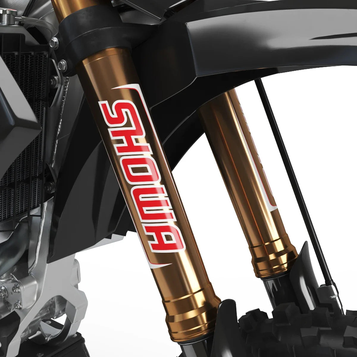 Reflective Motocross Motorcycle Fork Stickers for Yamaha Honda Suzuki KTM Kawasaki Benelli