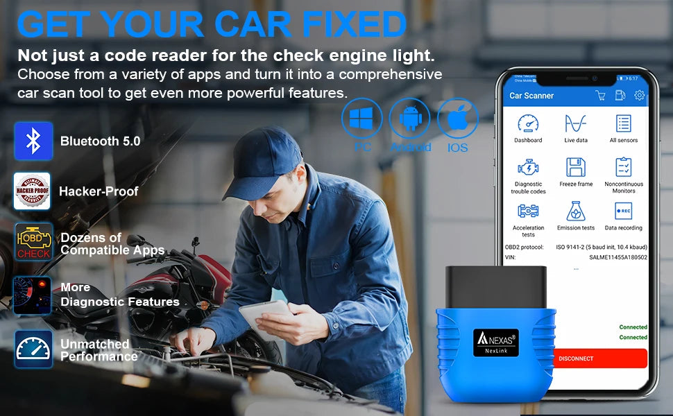 Bluetooth Motorcycle Scanner