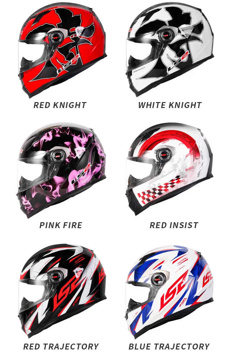 LS2 Full Face Motorcycle Helmet