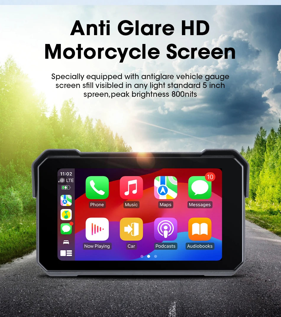 Waterproof motorcycle dashboard display motorcycle display screen