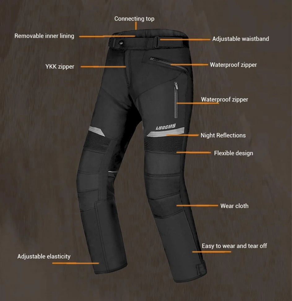 Autumn Winter Waterproof Motorcycle Jacket