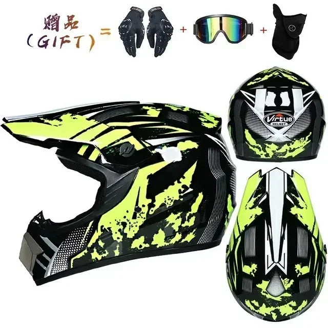 Off-Road Motorcycle Helmet - DOT Certified