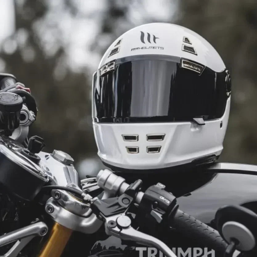 MT Jarama Retro Motorcycle Helmet