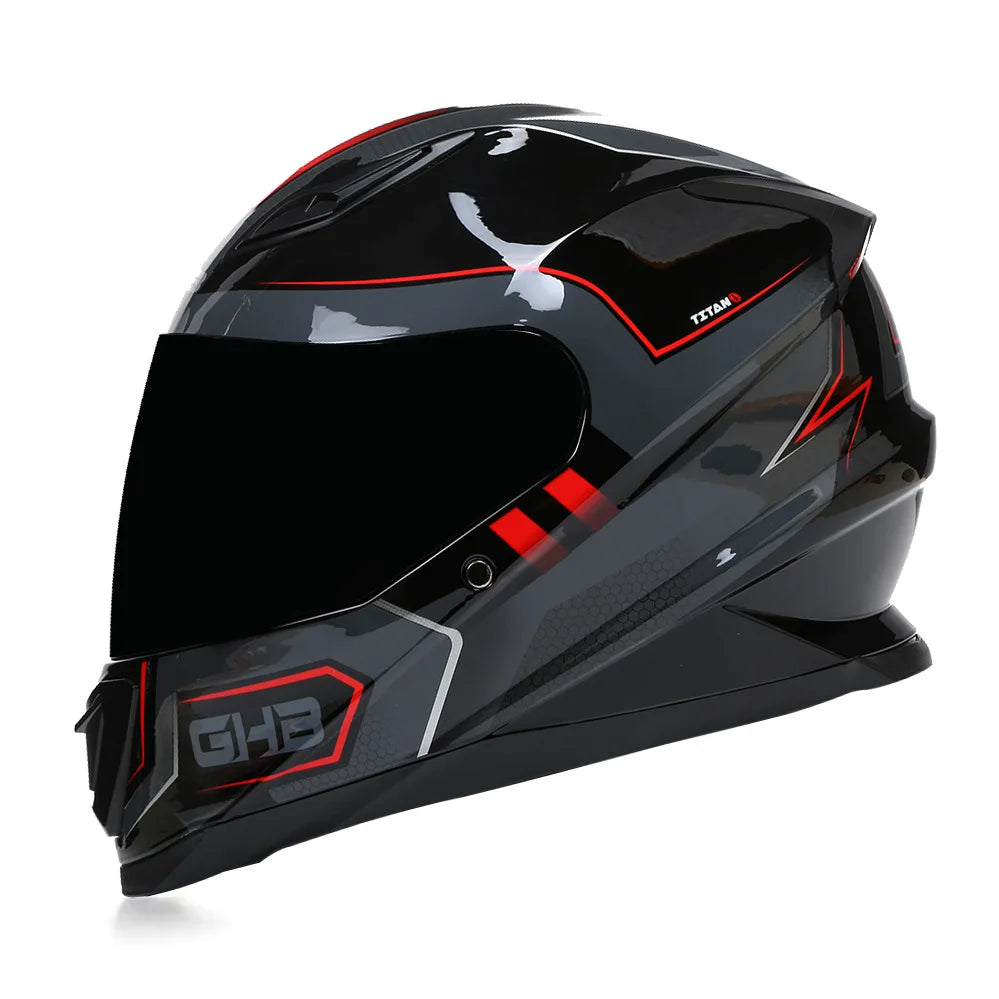 Full-Face Downhill Racing Motorcycle Helmet