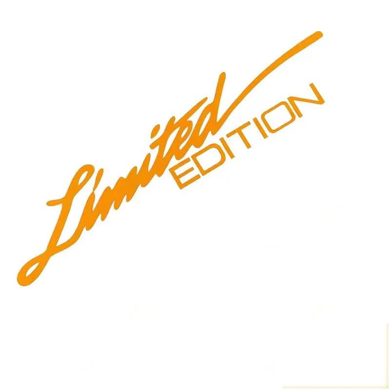 Limited Edition Reflective Laser Decal