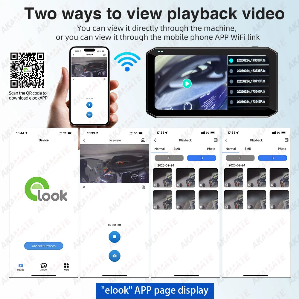 Universal Motorcycle Monitor with CarPlay & Android Auto