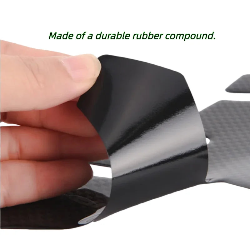 Carbon Fiber Gas Cap Cover with Gel Pad - Scratch Resistant