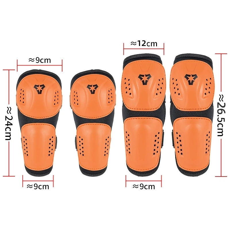 Kids Motorcycle Protection Gear Set