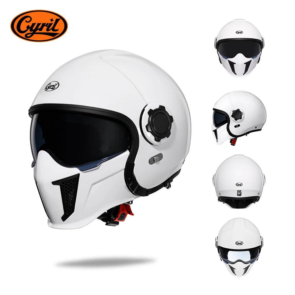 Cyril Motorcycle Helmet for Men and Women