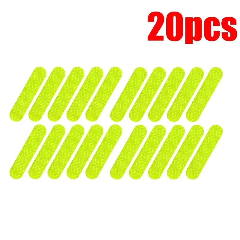 Reflective Warning Stickers for Motorcycle Helmets