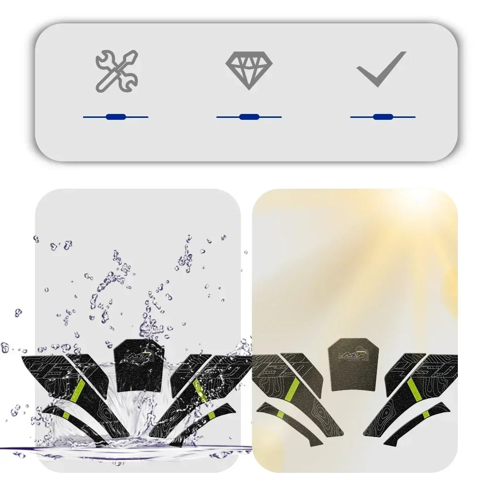 CFMOTO 450MT Tank Pad Sticker Set