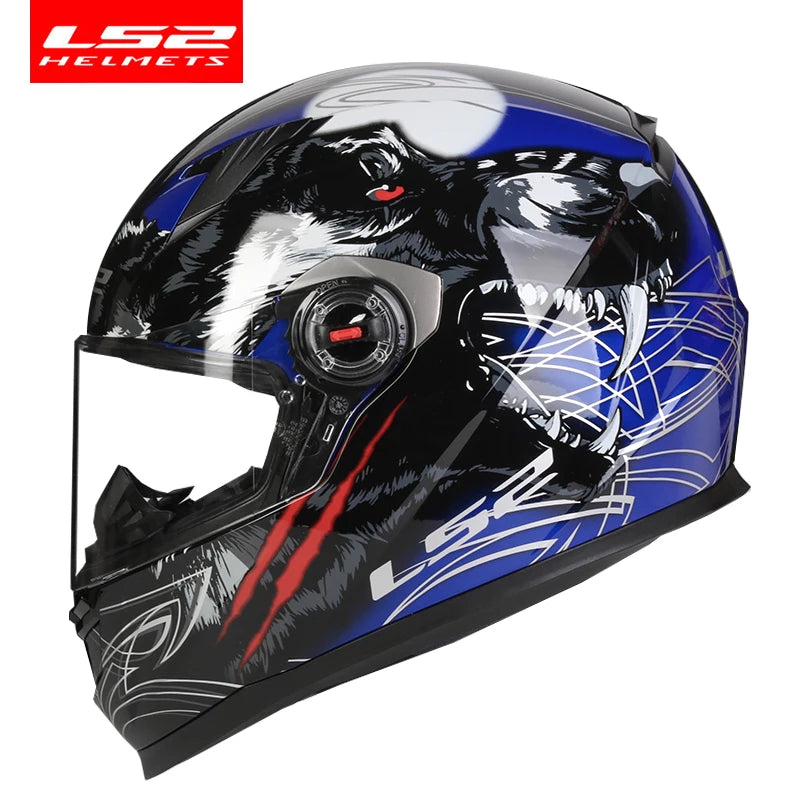 LS2 ECE Certified Full Face Motorcycle Helmet