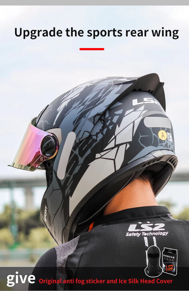 LS2 FF300 Full Face Motorcycle Helmet