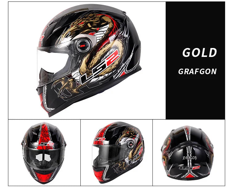 LS2 Full Face Motorcycle Helmet